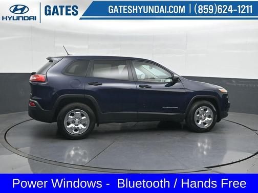 True Blue Pearlcoat 2016 Jeep Cherokee Sport