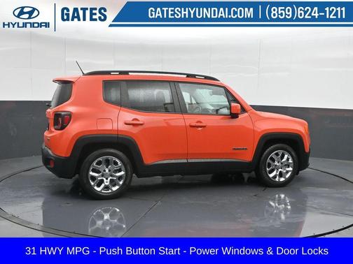 Omaha Orange 2015 Jeep Renegade Latitude