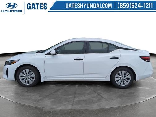 Cloud White 2025 Nissan Sentra S