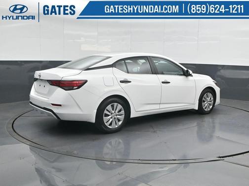 Cloud White 2025 Nissan Sentra S