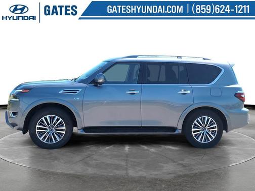Gun Metallic 2021 Nissan Armada SL