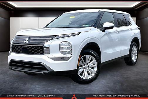 White Diamond 2026 Mitsubishi Outlander ES 1.5T 2WD