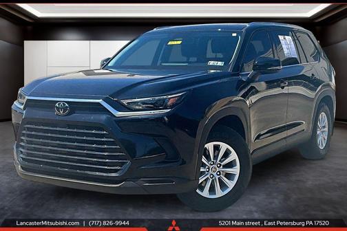 Midnight Black Metallic 2025 Toyota Grand Highlander XLE
