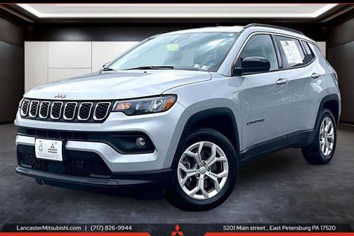 Silver Zynith Metallic Clearcoat 2024 Jeep Compass Latitude