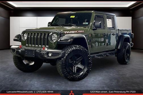Sarge Green Clearcoat 2023 Jeep Gladiator Rubicon