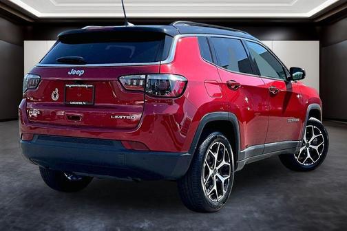 Red Hot Pearlcoat 2025 Jeep Compass Limited