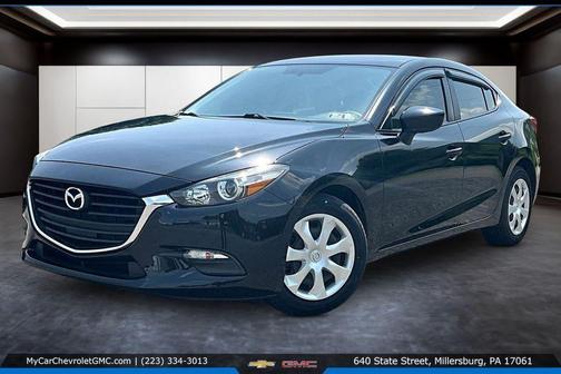 Jet Black Mica 2017 Mazda Mazda3 Sport