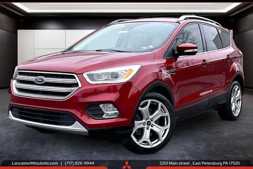 Ruby Red Metallic 2017 Ford Escape Titanium