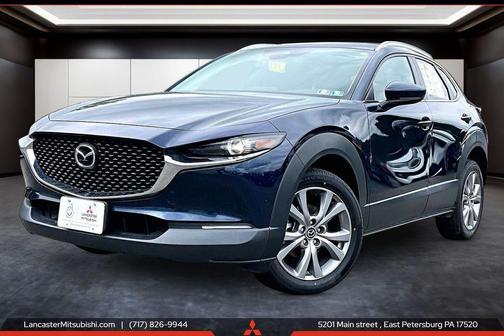 Deep Crystal Blue Mica 2022 Mazda CX-30 2.5 S Select Package