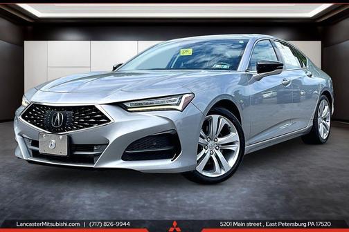 Lunar Silver Metallic 2021 Acura TLX Technology