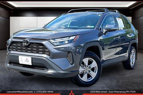 Magnetic Gray Metallic 2025 Toyota RAV4 Hybrid XLE
