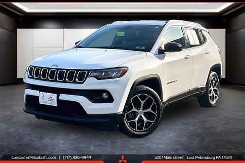 Bright White Clearcoat 2024 Jeep Compass Latitude