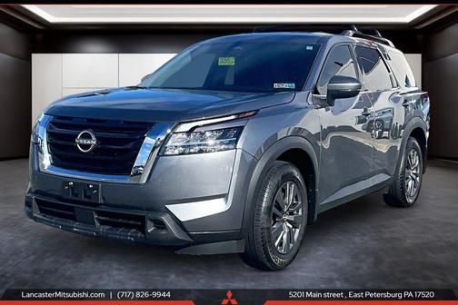 Gun Metallic 2022 Nissan Pathfinder SV 4WD