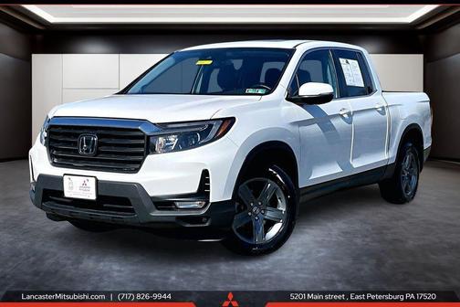 Platinum White Pearl 2023 Honda Ridgeline RTL