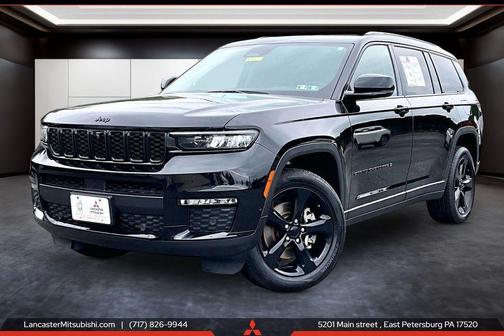 Diamond Black Crystal Pearlcoat 2023 Jeep Grand Cherokee L Limited