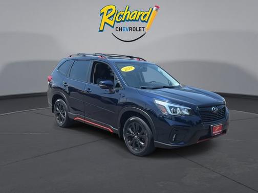 Crystal Black Silica 2019 Subaru Forester Sport