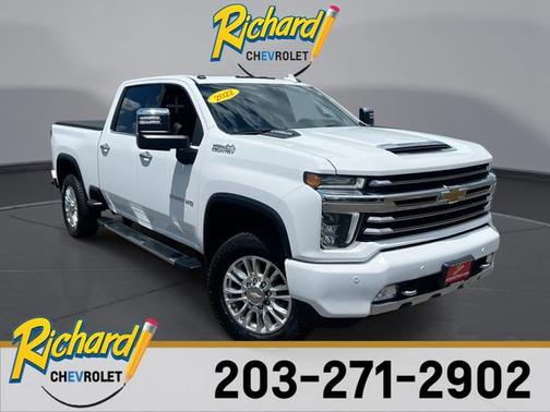 Summit White 2022 Chevrolet Silverado 3500 High Country