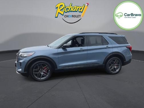 Vapor Blue Metallic 2025 Ford Explorer ST