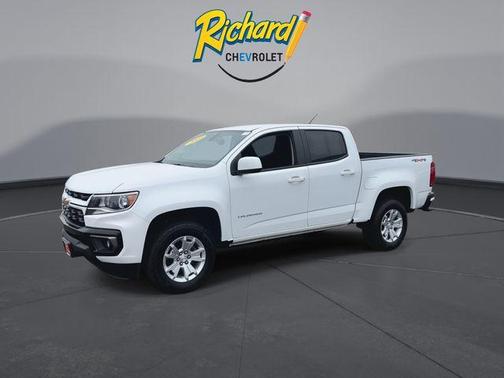 Summit White 2022 Chevrolet Colorado LT