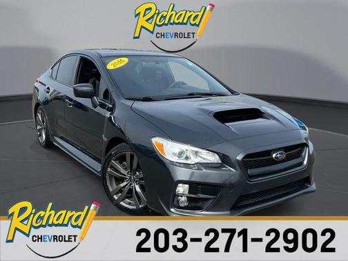 Dark Gray Metallic 2016 Subaru WRX Premium