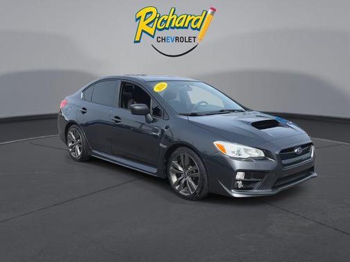 Dark Gray Metallic 2016 Subaru WRX Premium
