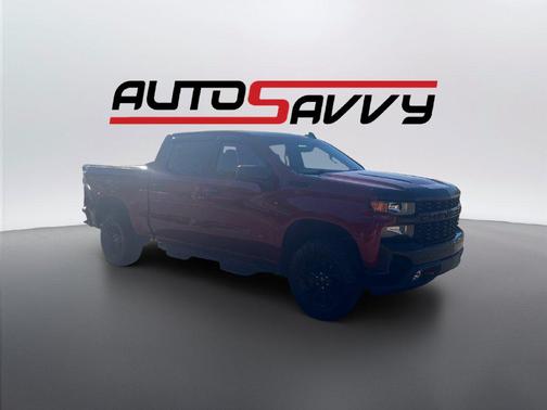 Cherry Red Tintcoat 2021 Chevrolet Silverado 1500 Custom Trail Boss