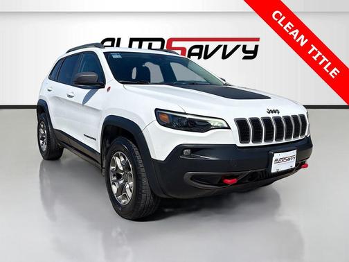 Bright White Clearcoat 2021 Jeep Cherokee Trailhawk