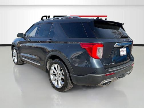 Stone Blue Metallic 2023 Ford Explorer Platinum
