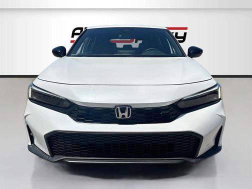 Platinum White Pearl 2026 Honda Civic Sport