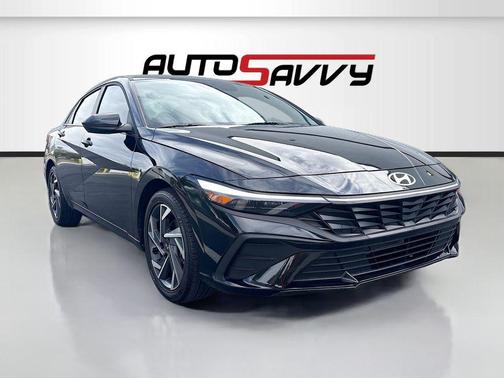 Abyss Black 2025 Hyundai ELANTRA Sport