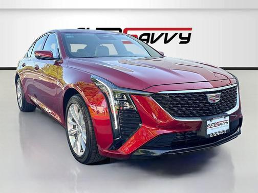 Radiant Red Tintcoat 2025 Cadillac CT5 Premium Luxury