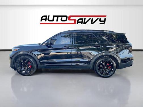 Agate Black Metallic 2024 Ford Explorer ST