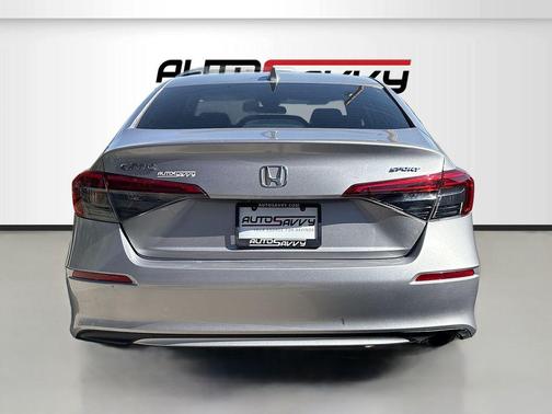 Solar Silver Metallic 2025 Honda Civic Sport