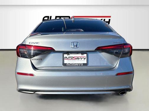 Solar Silver Metallic 2025 Honda Civic Sport