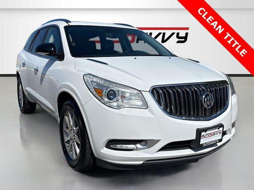 Summit White 2017 Buick Enclave Leather