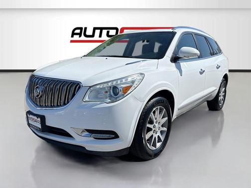 Summit White 2017 Buick Enclave Leather