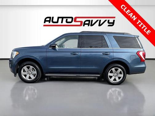 Blue Metallic 2019 Ford Expedition XLT