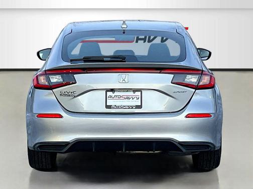 Solar Silver Metallic 2025 Honda Civic Sport