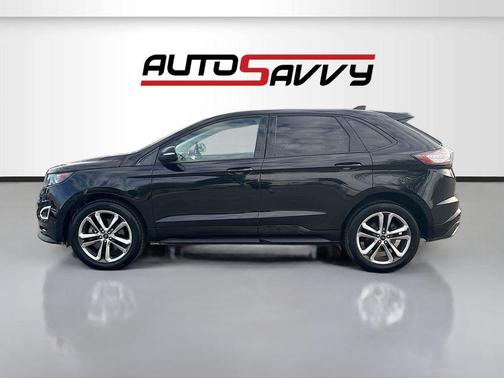 Shadow Black 2018 Ford Edge Sport
