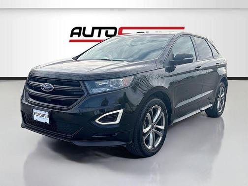 Shadow Black 2018 Ford Edge Sport