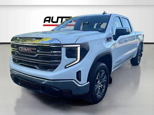Summit White 2026 GMC Sierra 1500 SLE