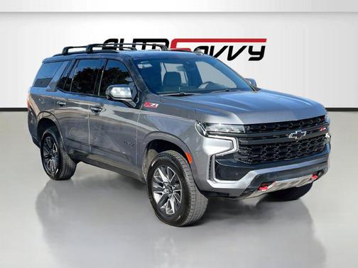 Satin Steel Metallic 2021 Chevrolet Tahoe 4WD Z71