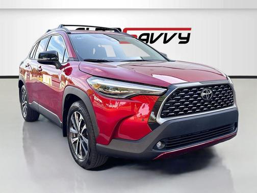 Red Crystal 2025 Toyota Corolla Cross XLE