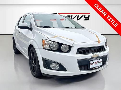 Summit White 2015 Chevrolet Sonic LTZ