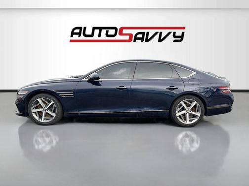 Capri Blue 2024 Genesis G80 3.5T Sport AWD