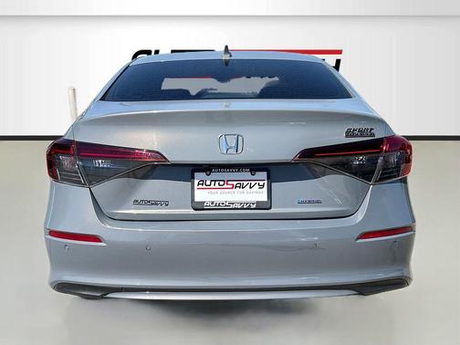 Gray 2025 Honda Civic Hybrid Sport Touring