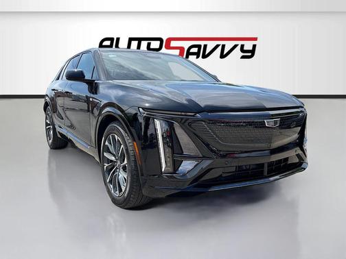 Stellar Black Metallic 2025 Cadillac LYRIQ Sport