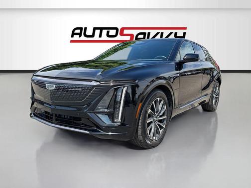Stellar Black Metallic 2025 Cadillac LYRIQ Sport