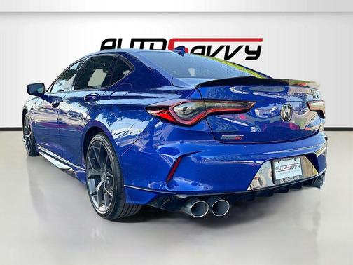 Blue Metallic 2022 Acura TLX Type S