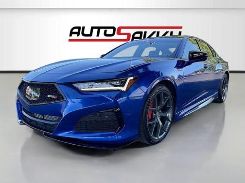 Blue Metallic 2022 Acura TLX Type S